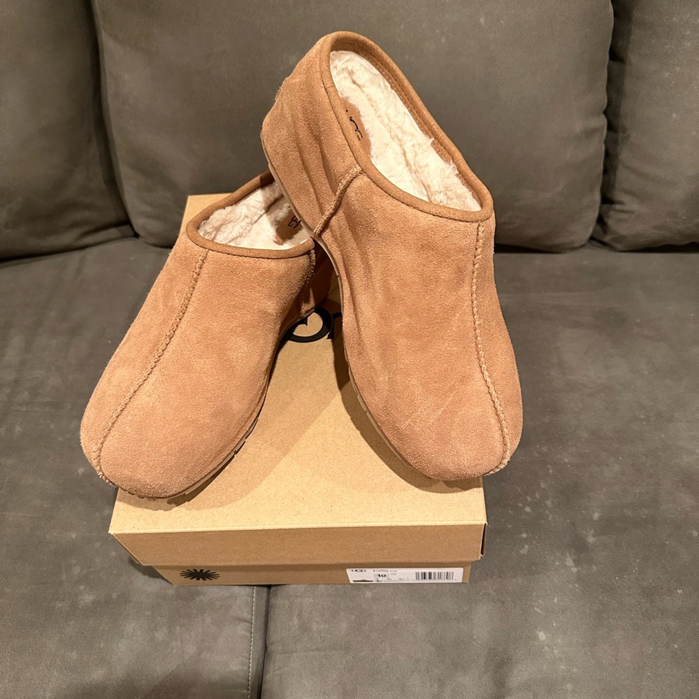 Women’s UGG clogs size 10 worn one time.